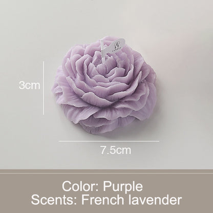 Floral Shaped Scented Candle Gift For Guest,Wedding Party Favors Supplies