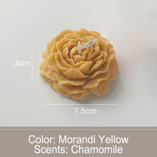 Floral Shaped Scented Candle Gift For Guest,Wedding Party Favors Supplies