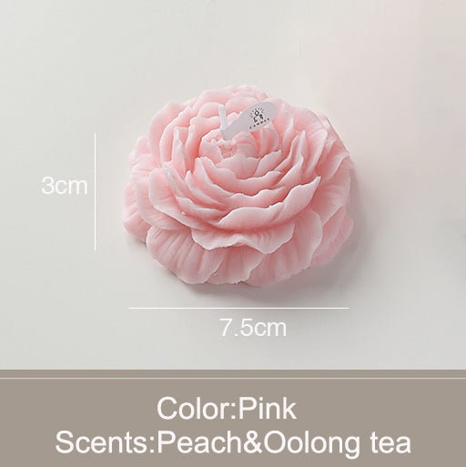 Floral Shaped Scented Candle Gift For Guest,Wedding Party Favors Supplies