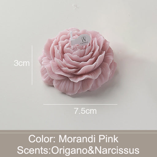 Floral Shaped Scented Candle Gift For Guest,Wedding Party Favors Supplies