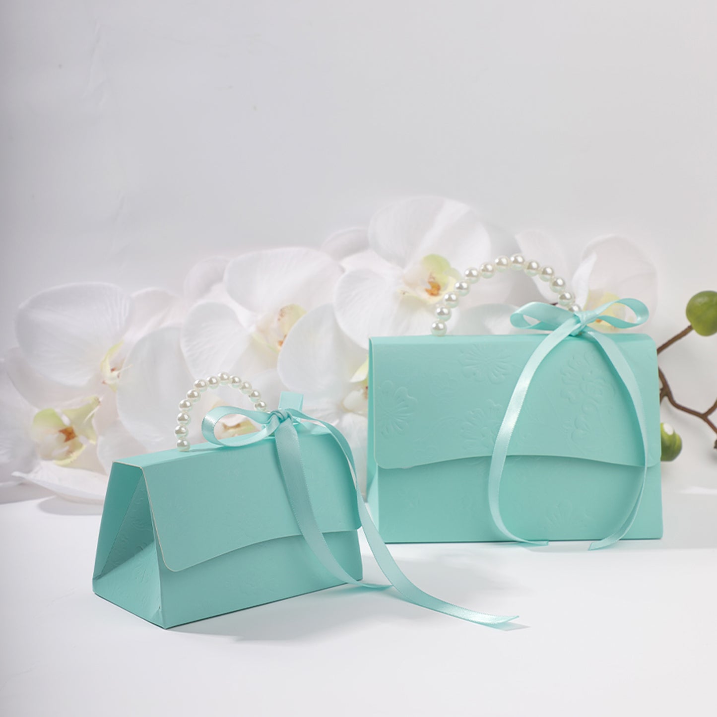 Handbag Shaped Pink Party Wedding Favors Box for Guest