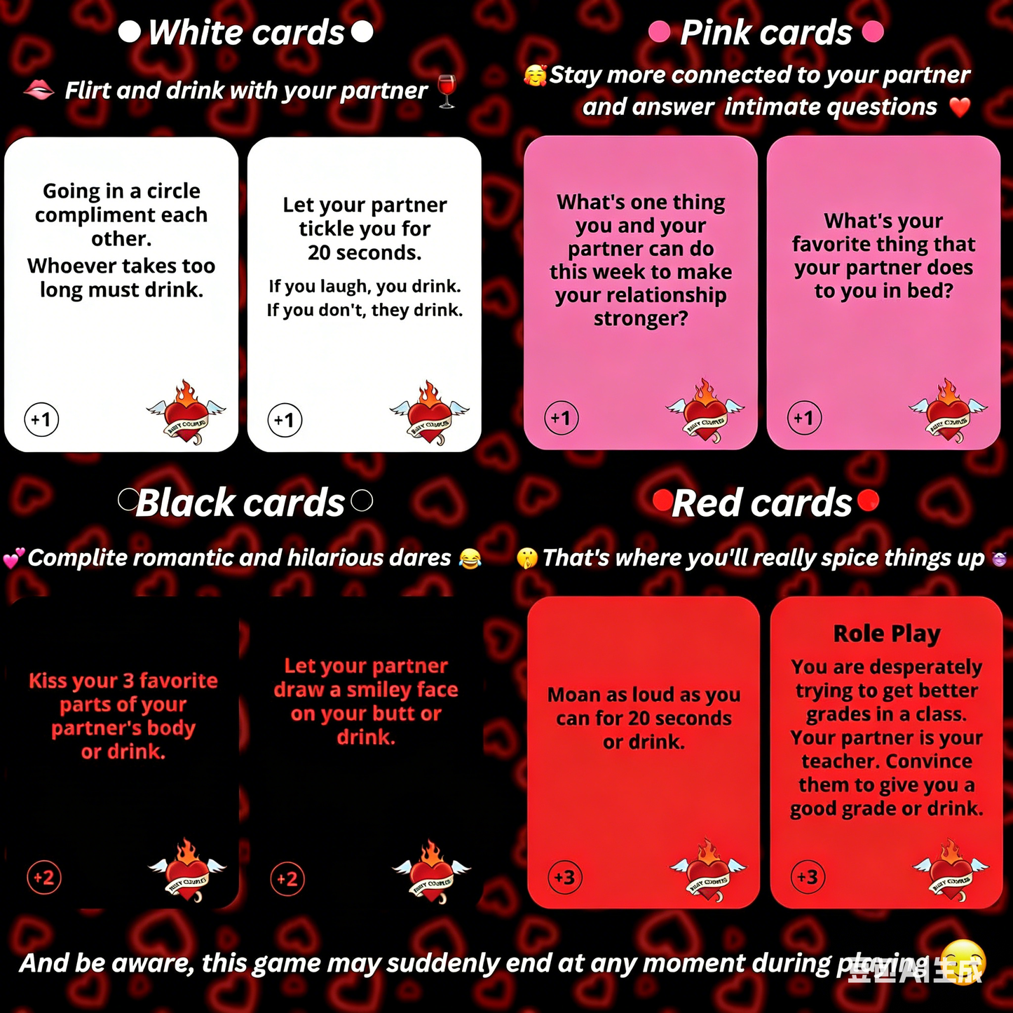 Couples Sex Card Games for Date Night