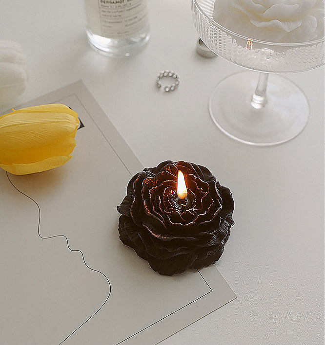 Floral Shaped Scented Candle Gift For Guest,Wedding Party Favors Supplies