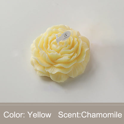 Floral Shaped Scented Candle Gift For Guest,Wedding Party Favors Supplies